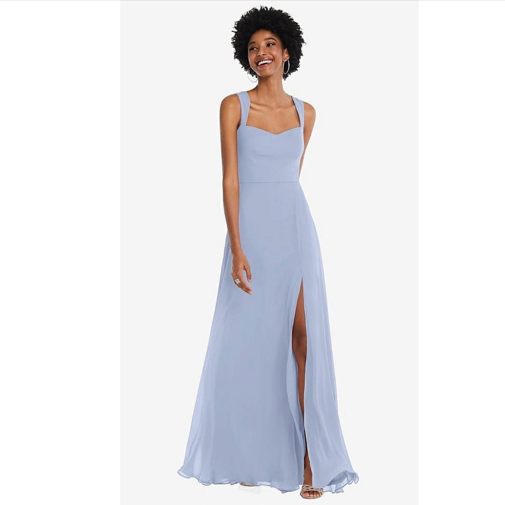 After Six: CONTOURED WIDE STRAP SWEETHEART MAXI DRESS (NWT)
